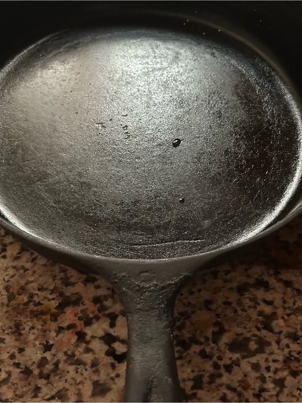 Vintage Griswold No. 8 Cast Iron Skillet  Large Block Logo